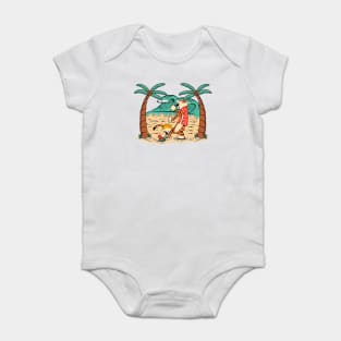 Calvin and Hobbes Singing Baby Bodysuit